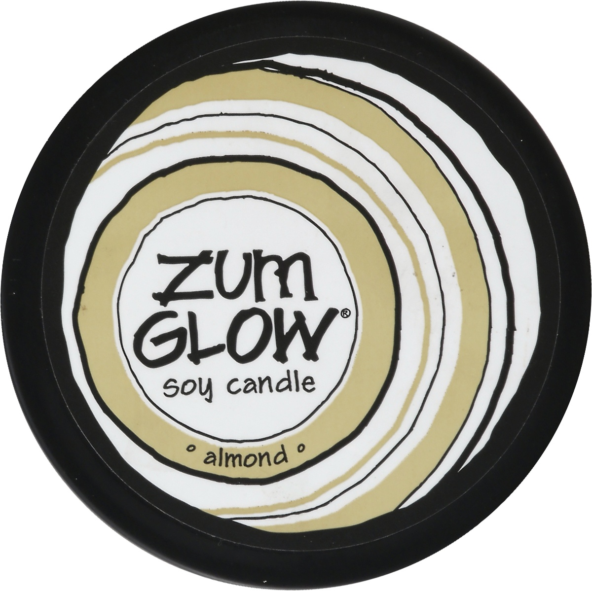 slide 3 of 7, Indigo Wild Almond Zum Glow Soy Candle, 7 oz