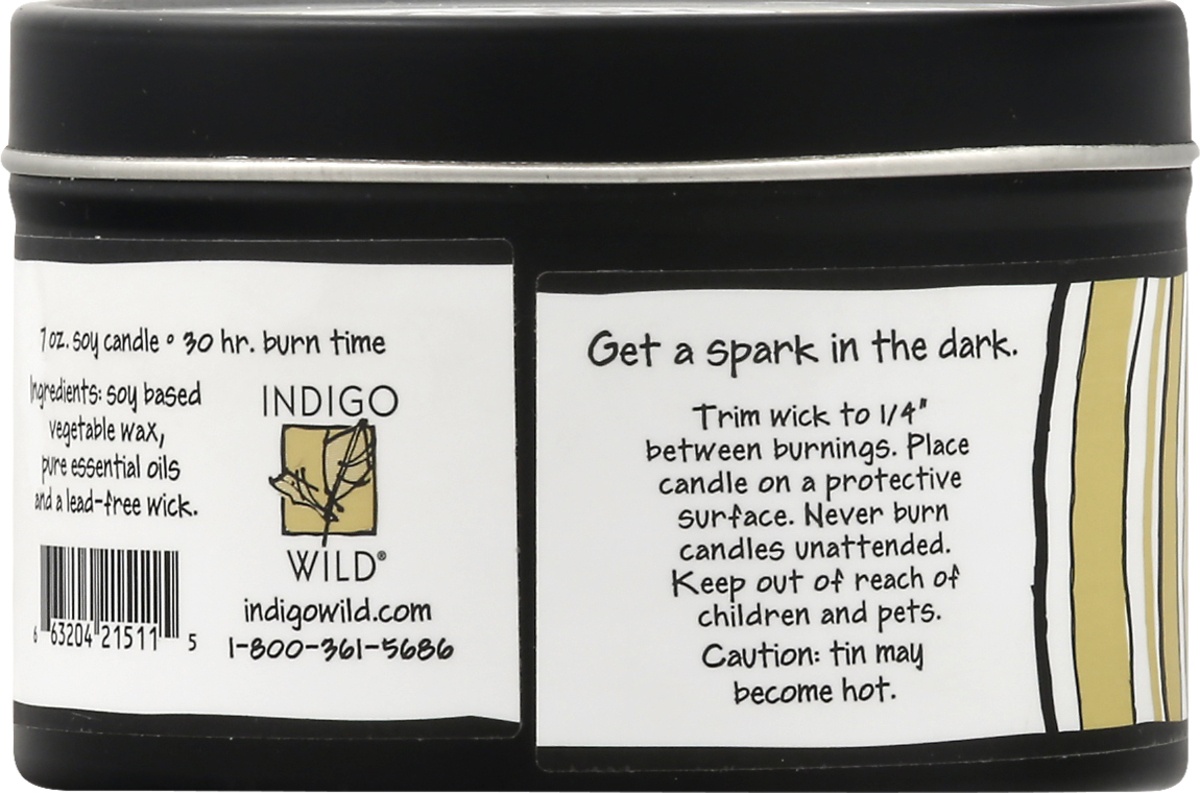 slide 7 of 7, Indigo Wild Almond Zum Glow Soy Candle, 7 oz