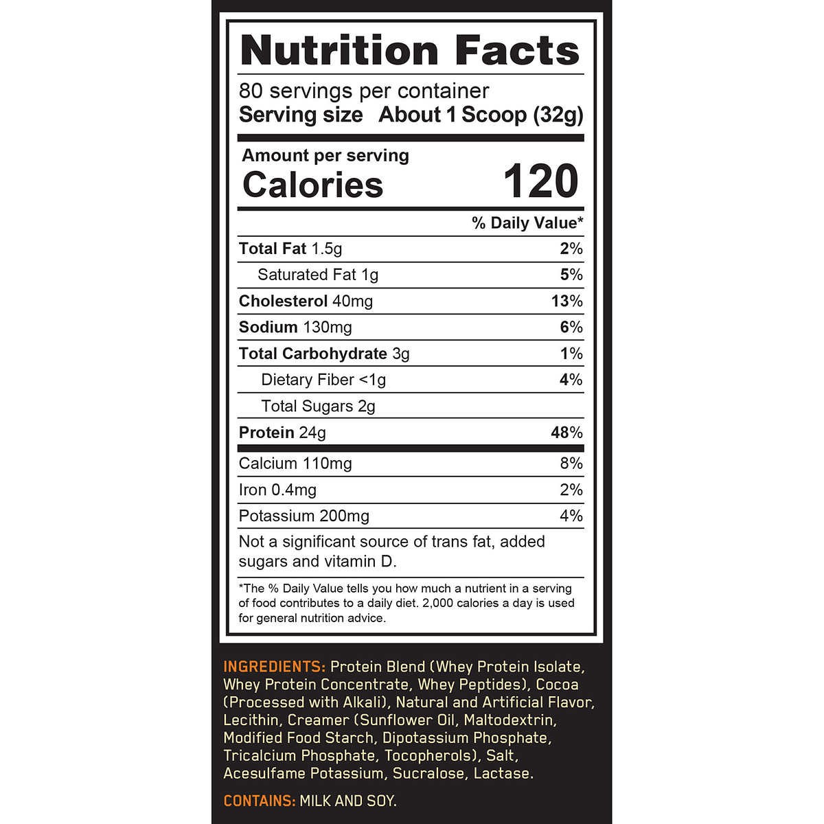 slide 2 of 2, Optimum Nutrition Gold Standard 100% Whey Protein Powder, 5.64 lbs, Chocolate, 