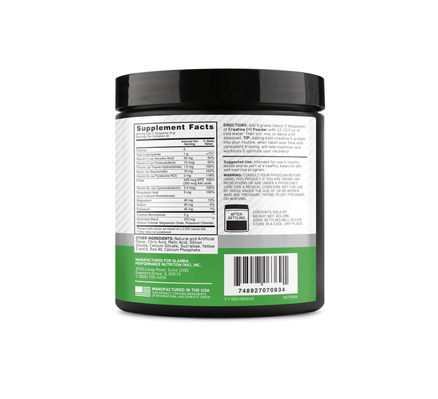 slide 2 of 2, On Crtn+ Passion Frt 12.69Oz 60Sv, 12.69 oz