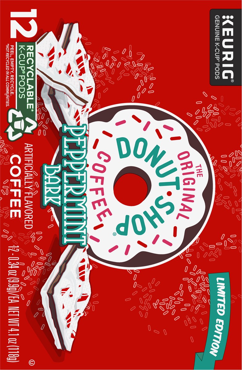 slide 7 of 11, The Original Donut Shop K-Cup Pods Peppermint Bark Coffee 12 - 0.34 oz Pods, 12 ct; 0.34 oz