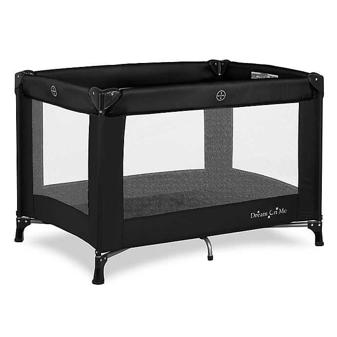 slide 1 of 1, Dream On Me Nest Portable Playard - Black, 1 ct