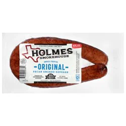 Holmes Smokehouse Pecan Smoked Original Sausage 12 oz