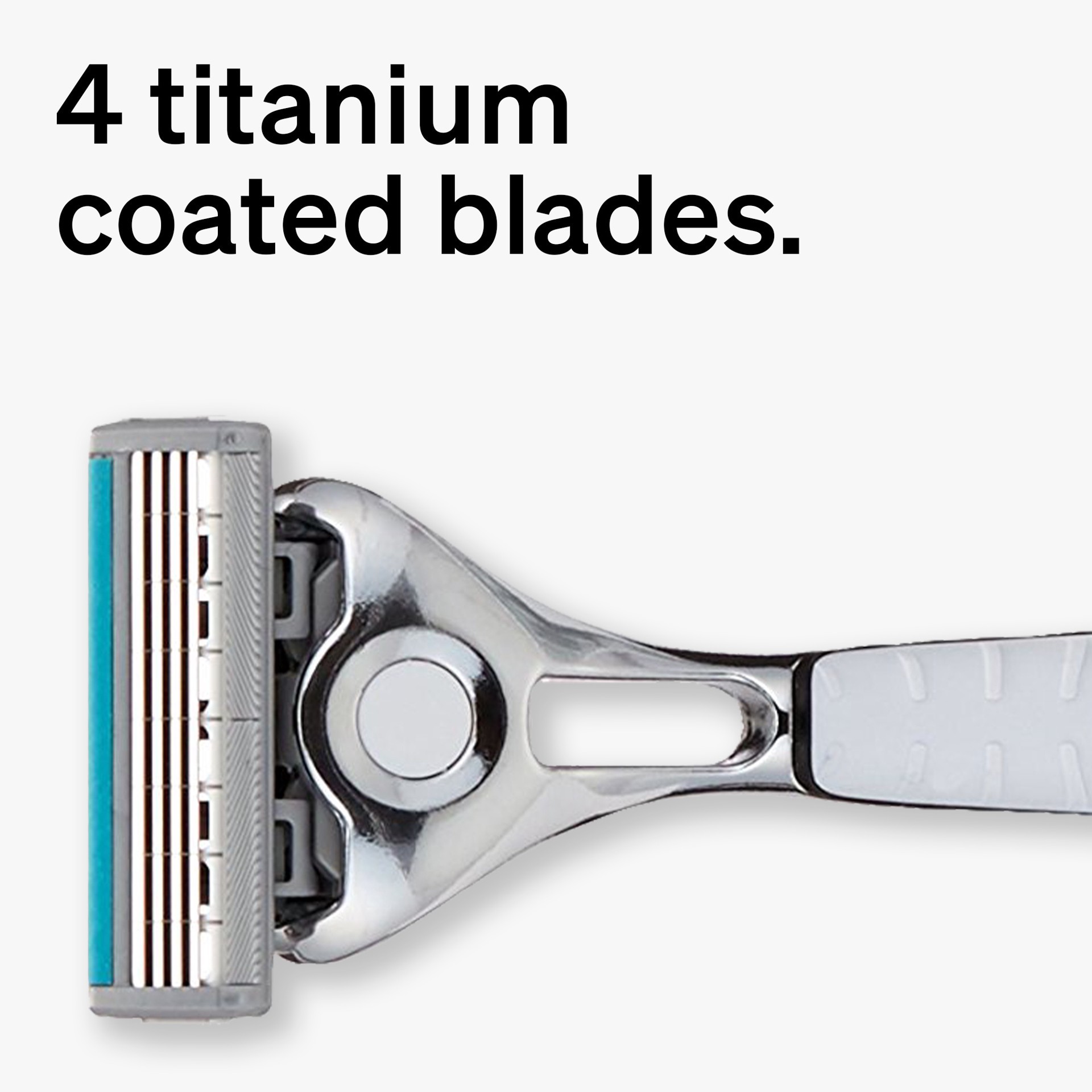 slide 3 of 7, Schick Quattro Titanium Razor, 1 ct