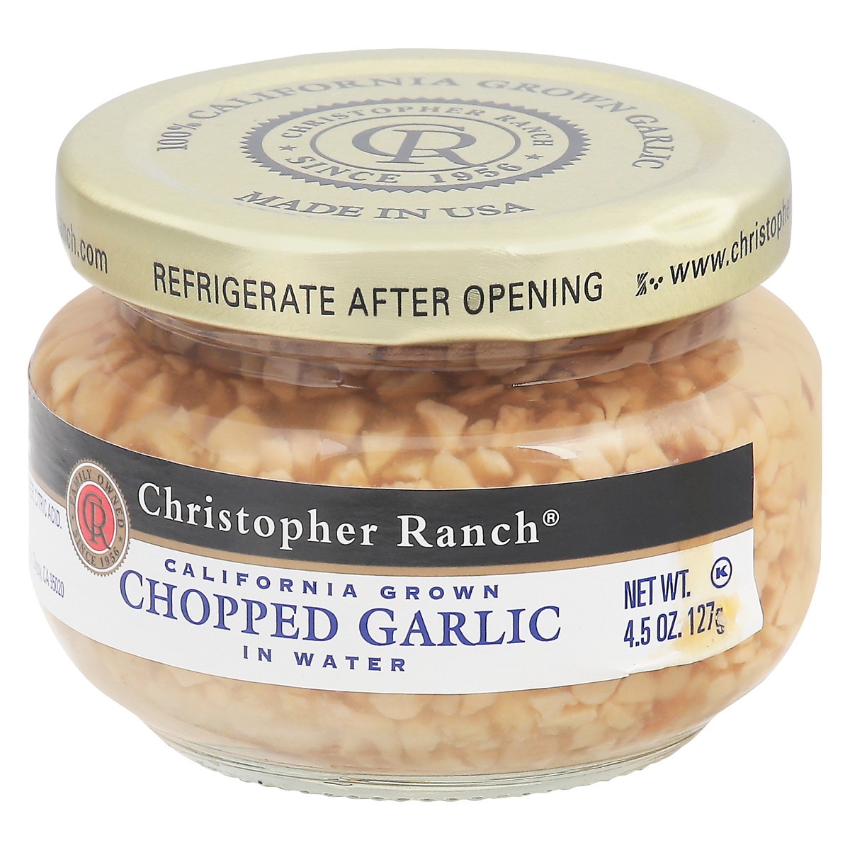 slide 5 of 9, Christopher Ranch Chopped Garlic, 4.5 oz