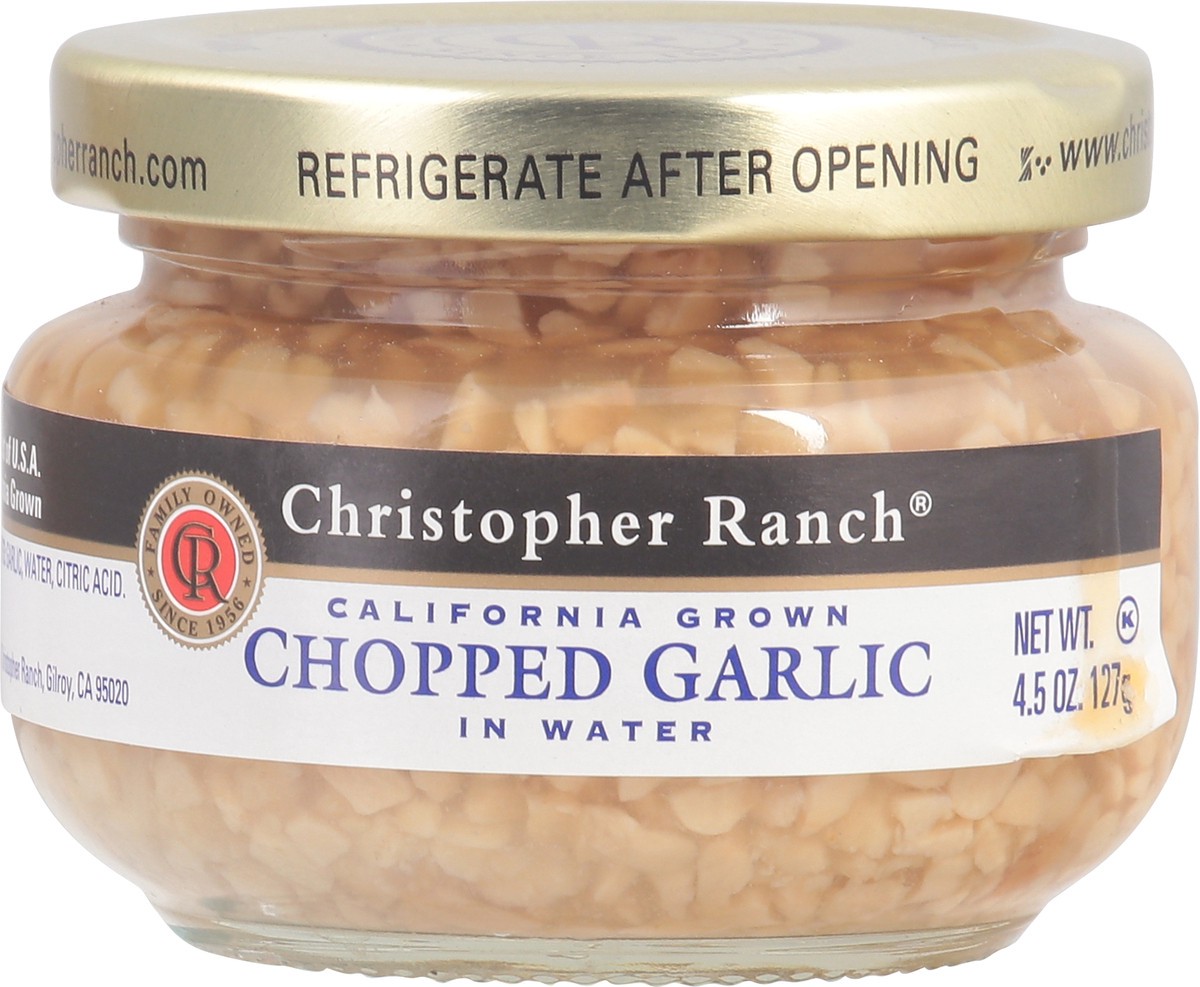 slide 9 of 9, Christopher Ranch Chopped Garlic, 4.5 oz