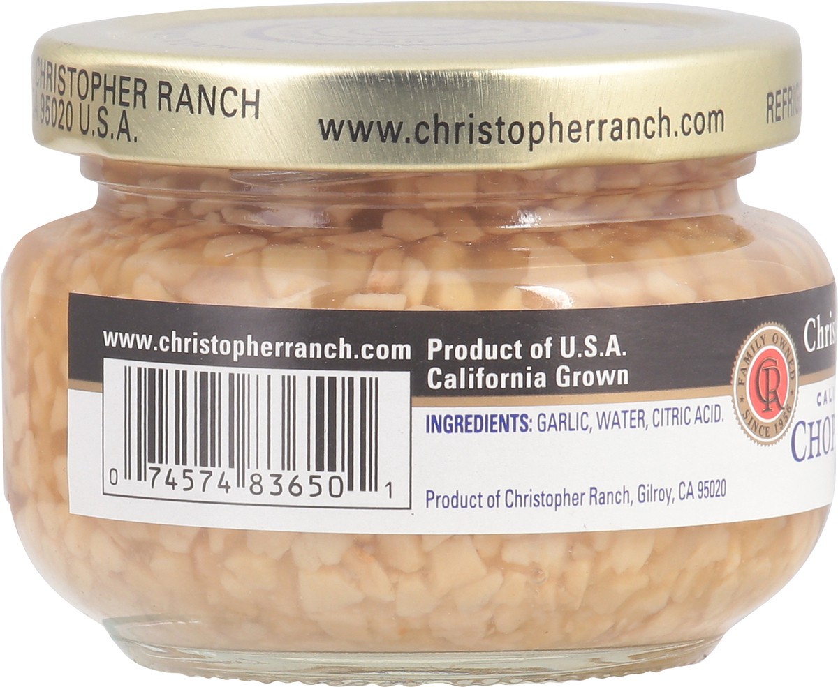 slide 4 of 9, Christopher Ranch Chopped Garlic, 4.5 oz