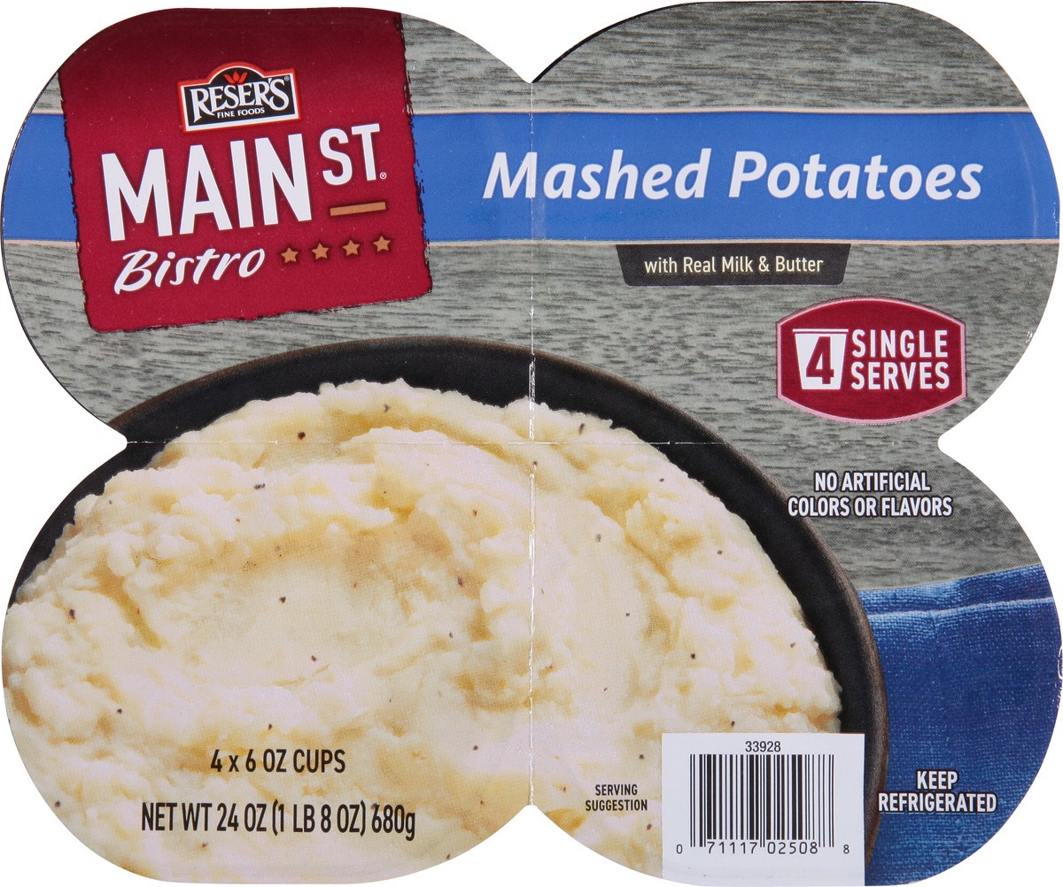 slide 5 of 7, Reser's Main St Bistro Mashed Potatoes, 4 ct