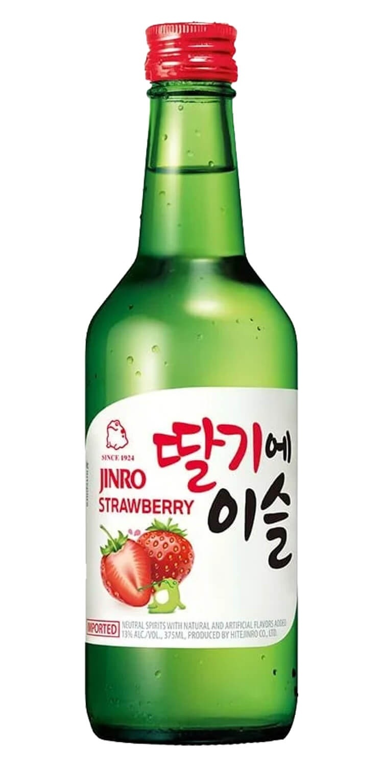 slide 1 of 1, Jinro Strawberry, 375 ml