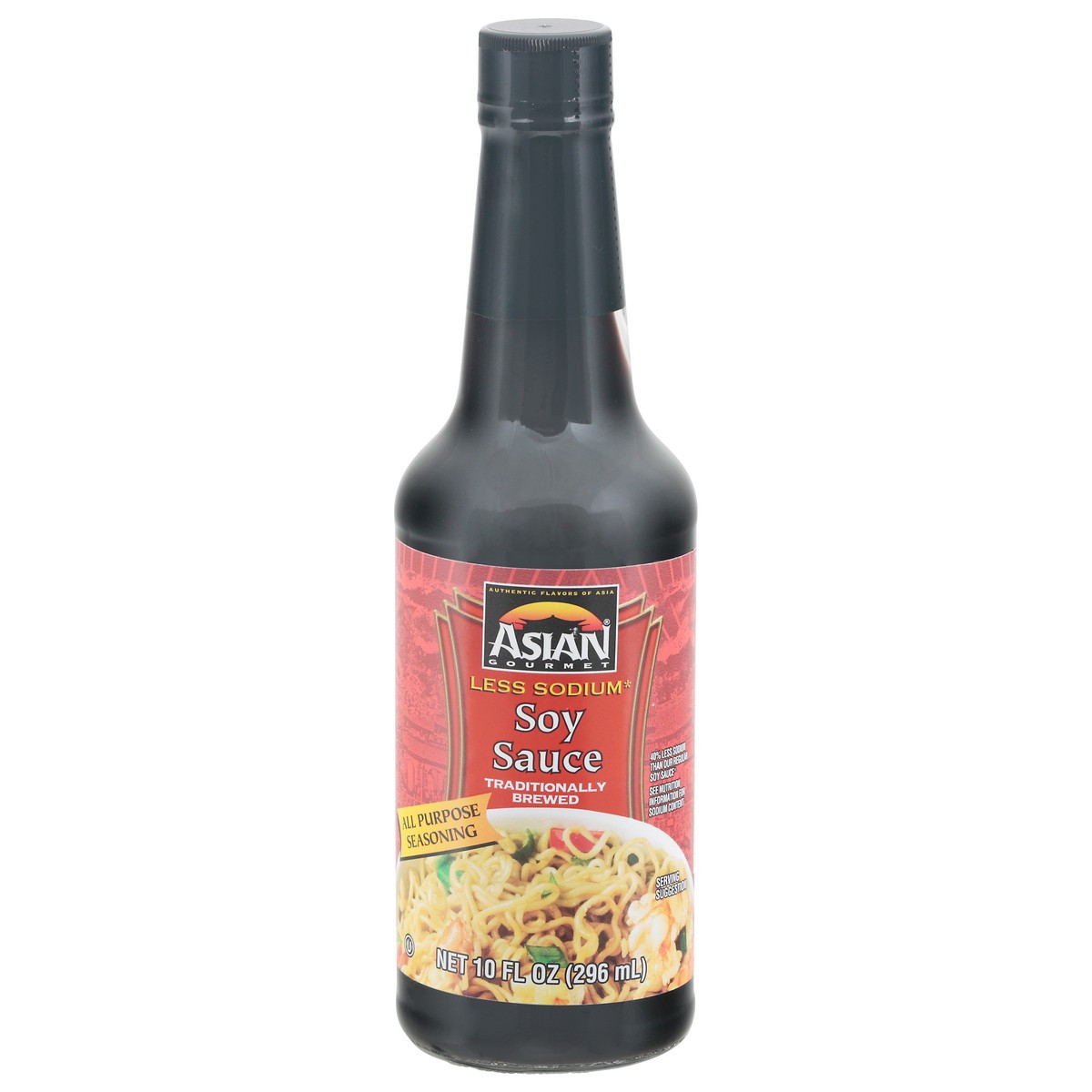 slide 1 of 9, Asian Gourmet Lite Soy Sauce, 10 oz