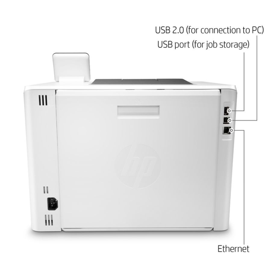 slide 6 of 10, HP Color Laserjet Pro M454Dw Wireless Color Laser Printer With Duplex Printing (W1Y45A), 1 ct