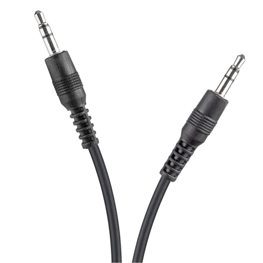 slide 2 of 2, Vivitar Od2023 Auxiliary Cable, 3', Black, 1 ct