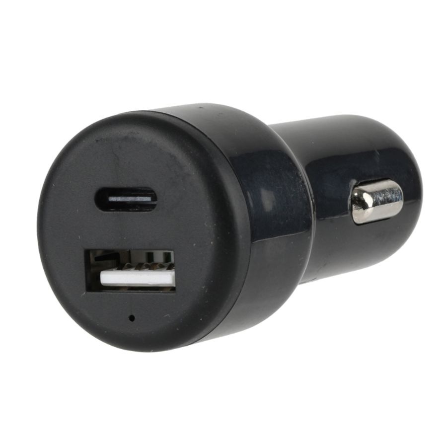 slide 2 of 2, Vivitar Od6031 Usb-C Car Charger, Black, 1 ct