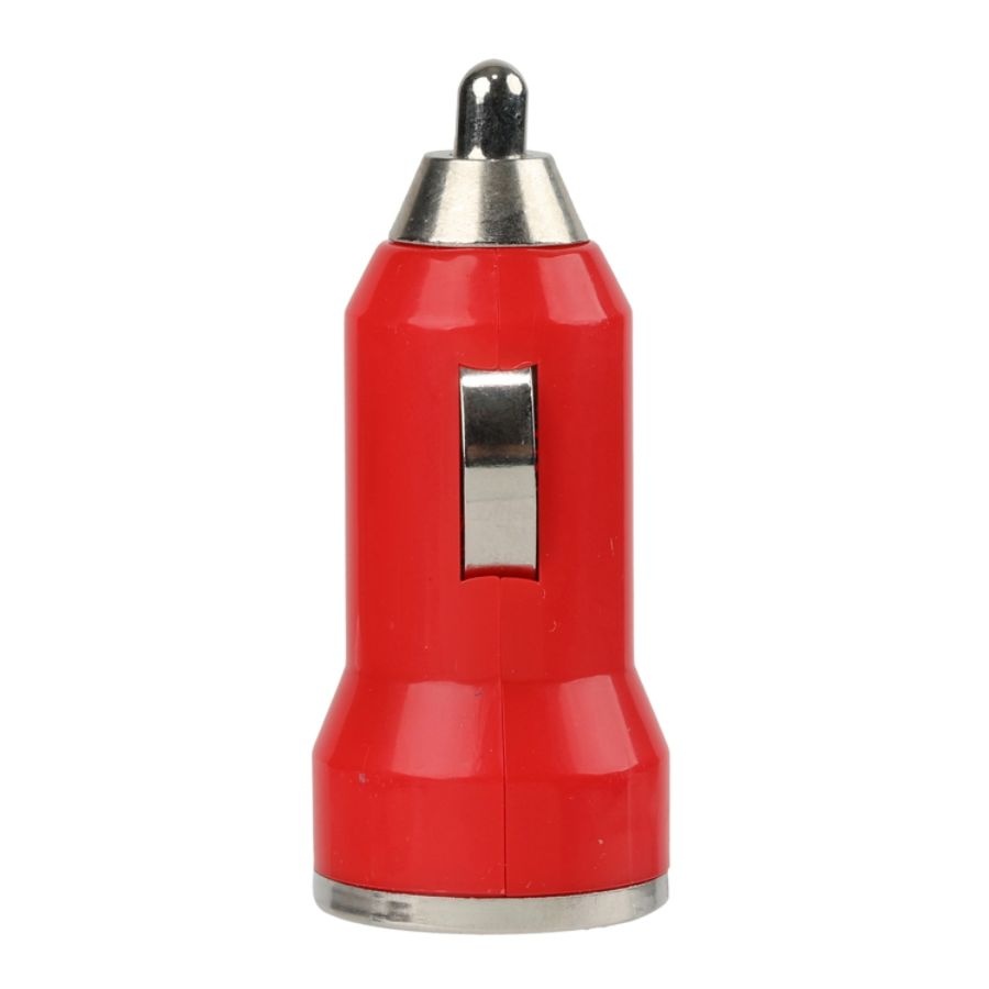 slide 3 of 3, Vivitar Od5021 2.4A Dual Usb-A Car Charger, Red, 1 ct