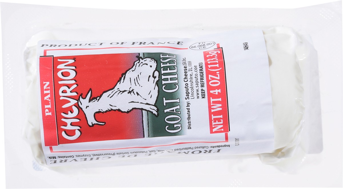 slide 4 of 12, Chevrion Plain Goat Cheese 4 oz, 