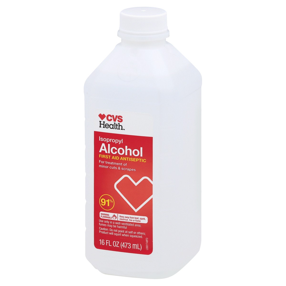 slide 7 of 10, CVS Health 91% Isopropyl Alcohol, 16 Oz, 16 oz