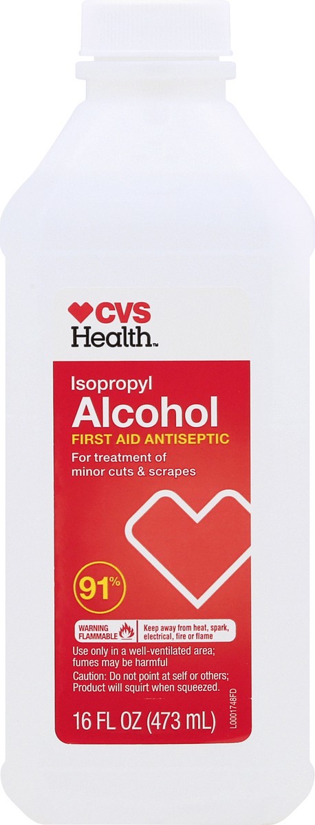 slide 8 of 10, CVS Health 91% Isopropyl Alcohol, 16 Oz, 16 oz