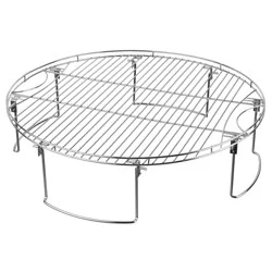 Master Forge 26-in Silver Steel Fire Pit Cooktop