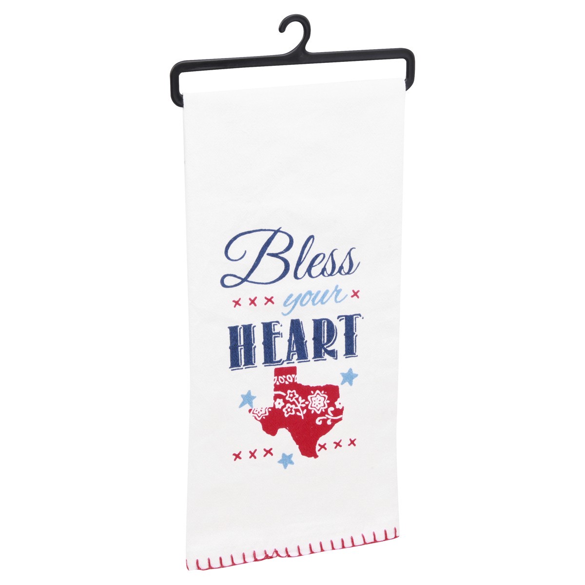 slide 8 of 10, Kay Dee Designs Flour Sack Bless Your Heart Krinkle Towel 1 ea, 1 ea