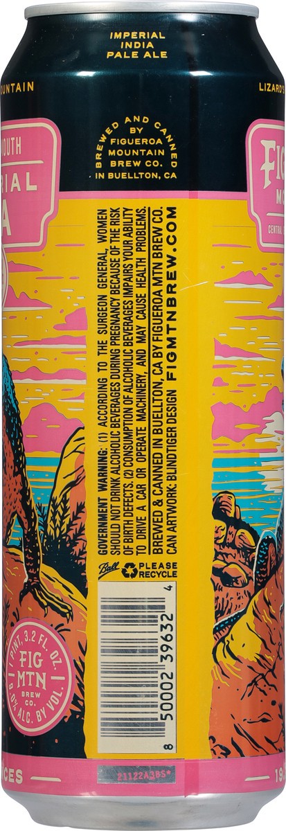 slide 3 of 9, Figueroa Mountain Lizards Mouth Ipa, 19.2 oz