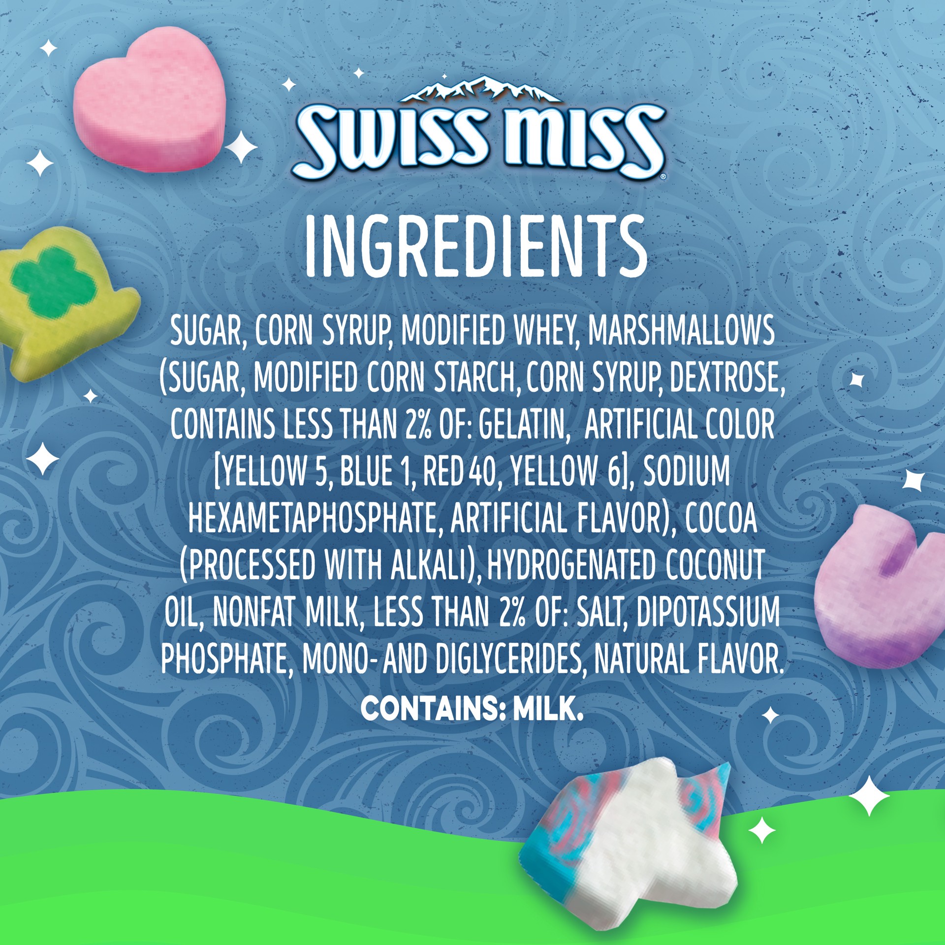 slide 5 of 5, Swiss Miss Lucky Charms Marshmallows Hot Cocoa Mix 12 6 ea, 6 ct