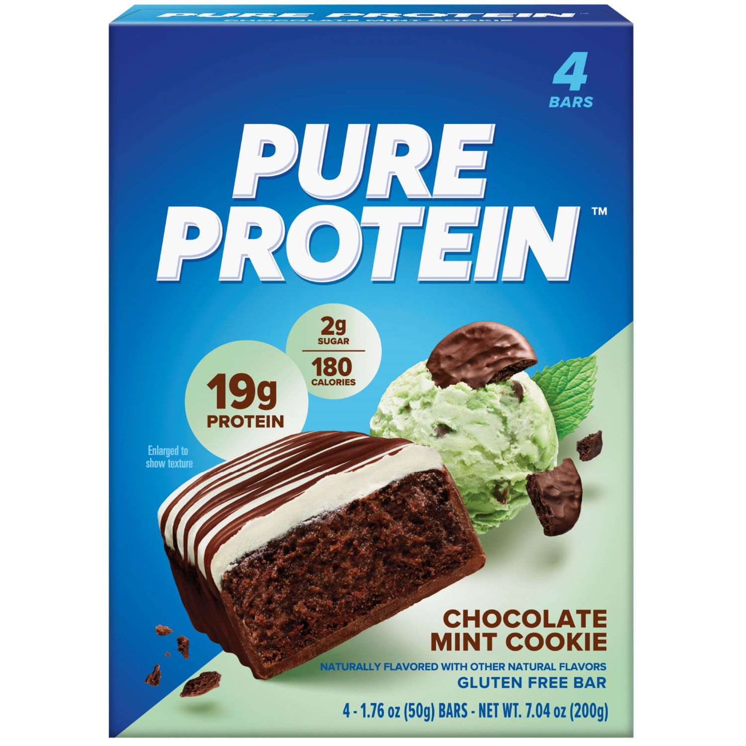 slide 1 of 1, Pure Protein Bars, Chocolate Mint Cookie, 4 Ct, 4 ct