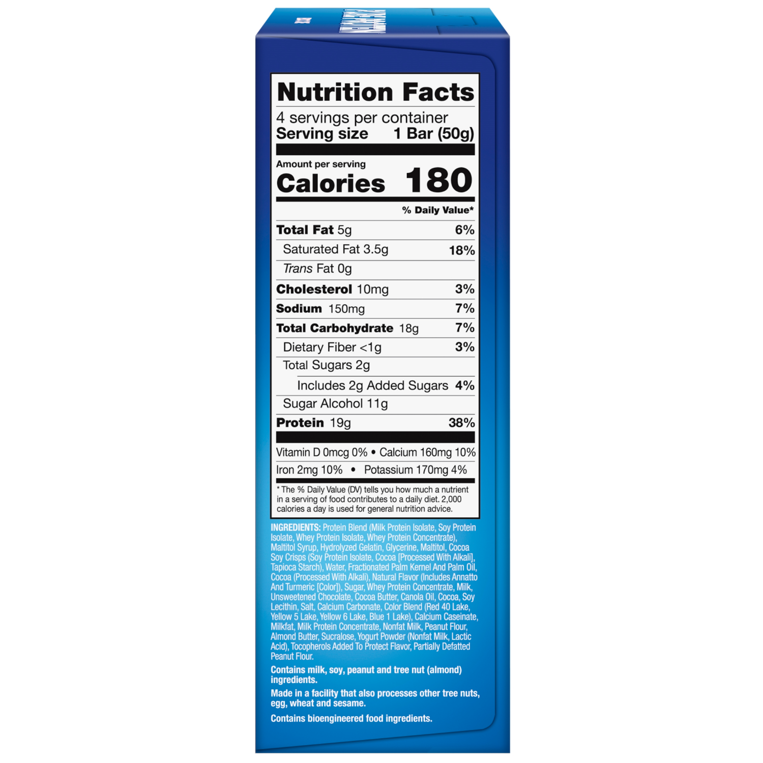 slide 3 of 5, Pure Protein Brookie Bar, Gluten Free, 19g Protein, 4 Pack, 19 gram, 4 ct