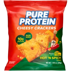 Pure Protein Hot 'n Spicy Cheesy Crackers