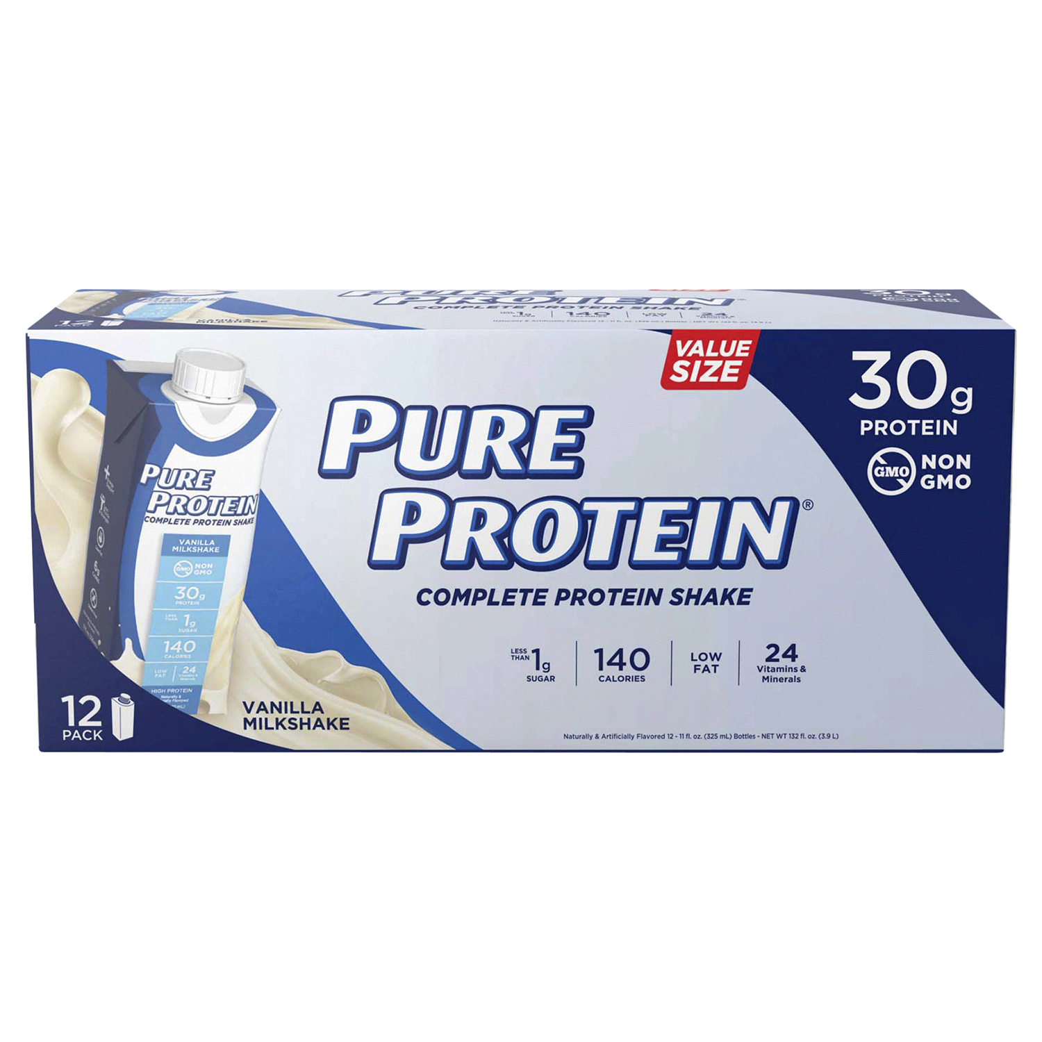 slide 1 of 2, Pure Protein High Protein Meal Replacement Bar, Raspberry Vanilla, 2.75 oz