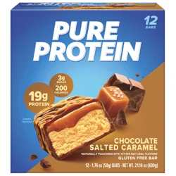 Pure Protein Chocolate Salted Caramel Gluten Free Bars