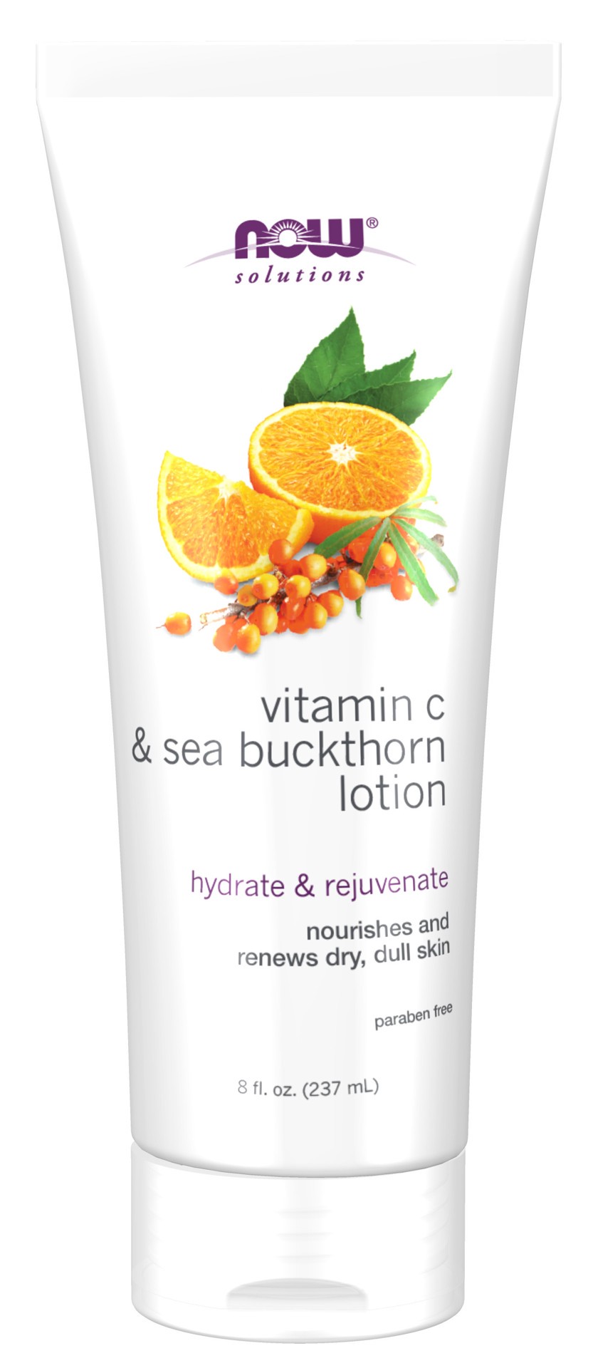 slide 1 of 4, NOW Solutions Vitamin C & Sea Buckthorn Lotion - 8 fl. oz., 8 fl oz