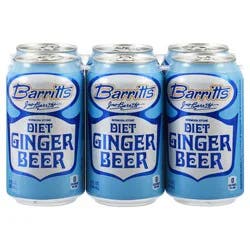 Barritt's Barritts Diet Ginger Beer - 4 ct; 12 fl oz