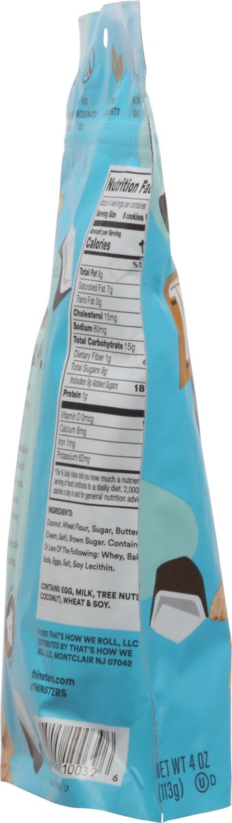 slide 5 of 11, Thinsters Toasted Coconut Cookie Thins 4 oz, 4 oz