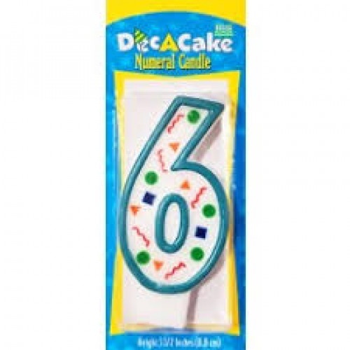 slide 1 of 1, Dec-A-Cake Numeral Dle, 1 ct