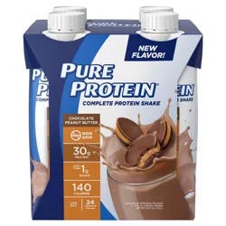 Pure Protein™ Chocolate Peanut Butter Protein Shake Multipack, 4 pk / 11 fl oz