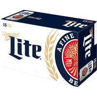 slide 17 of 25, MILLER LITE Premium Light Beer, 15 ct; 12 oz