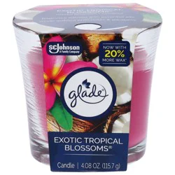 Glade Exotic Tropical Blossoms Candle 1 Each
