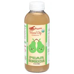 Island City Kombucha Pear Kombucha 16 fl oz