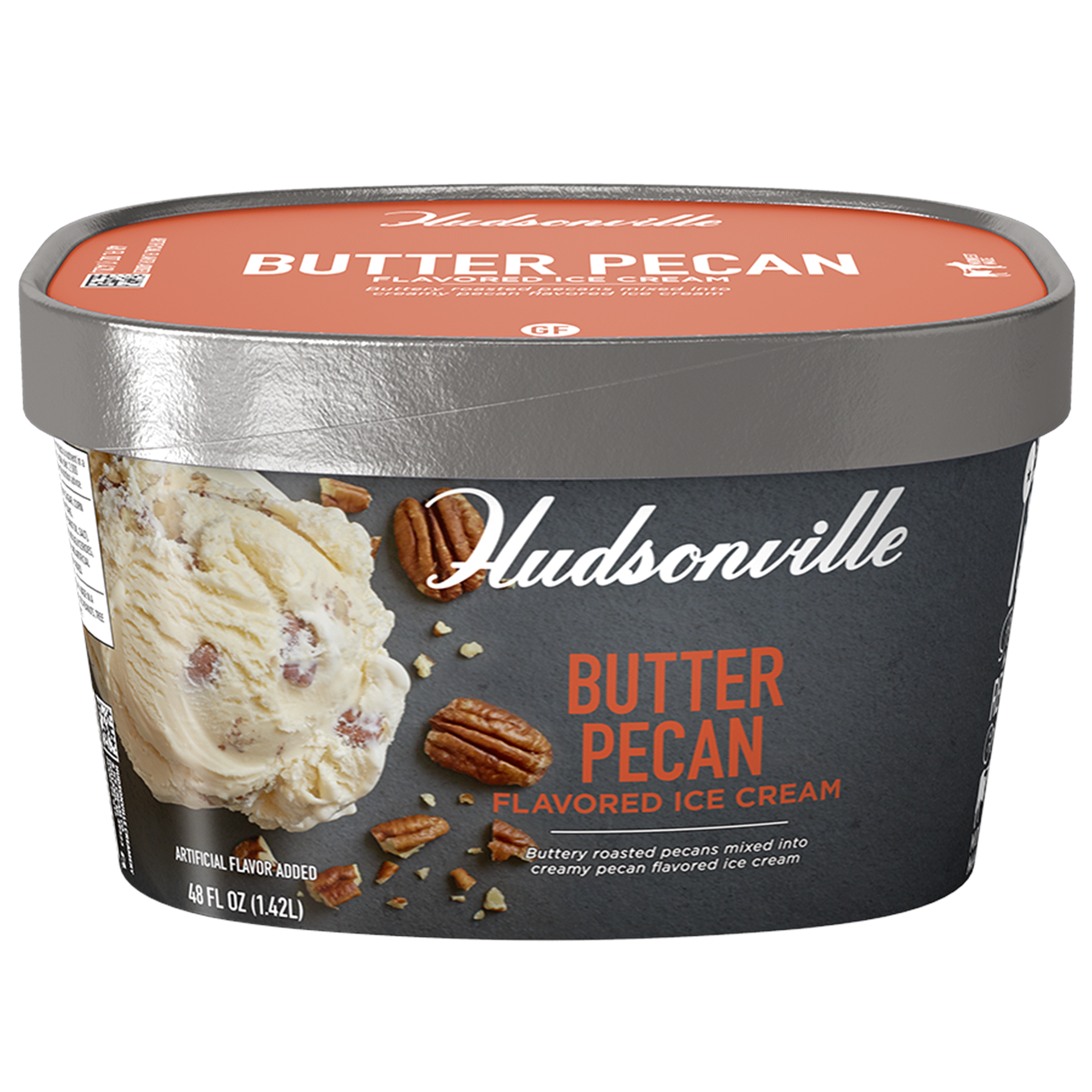 slide 20 of 21, Hudsonville Ice Cream Butter Pecan, 48 fl oz