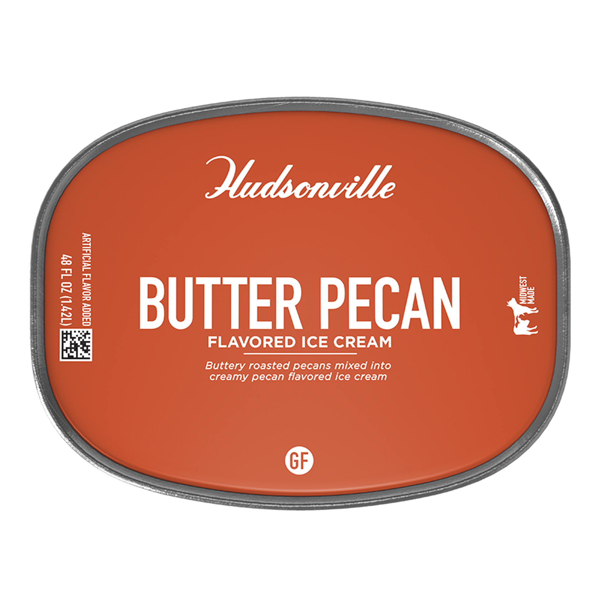 slide 10 of 21, Hudsonville Ice Cream Butter Pecan, 48 fl oz