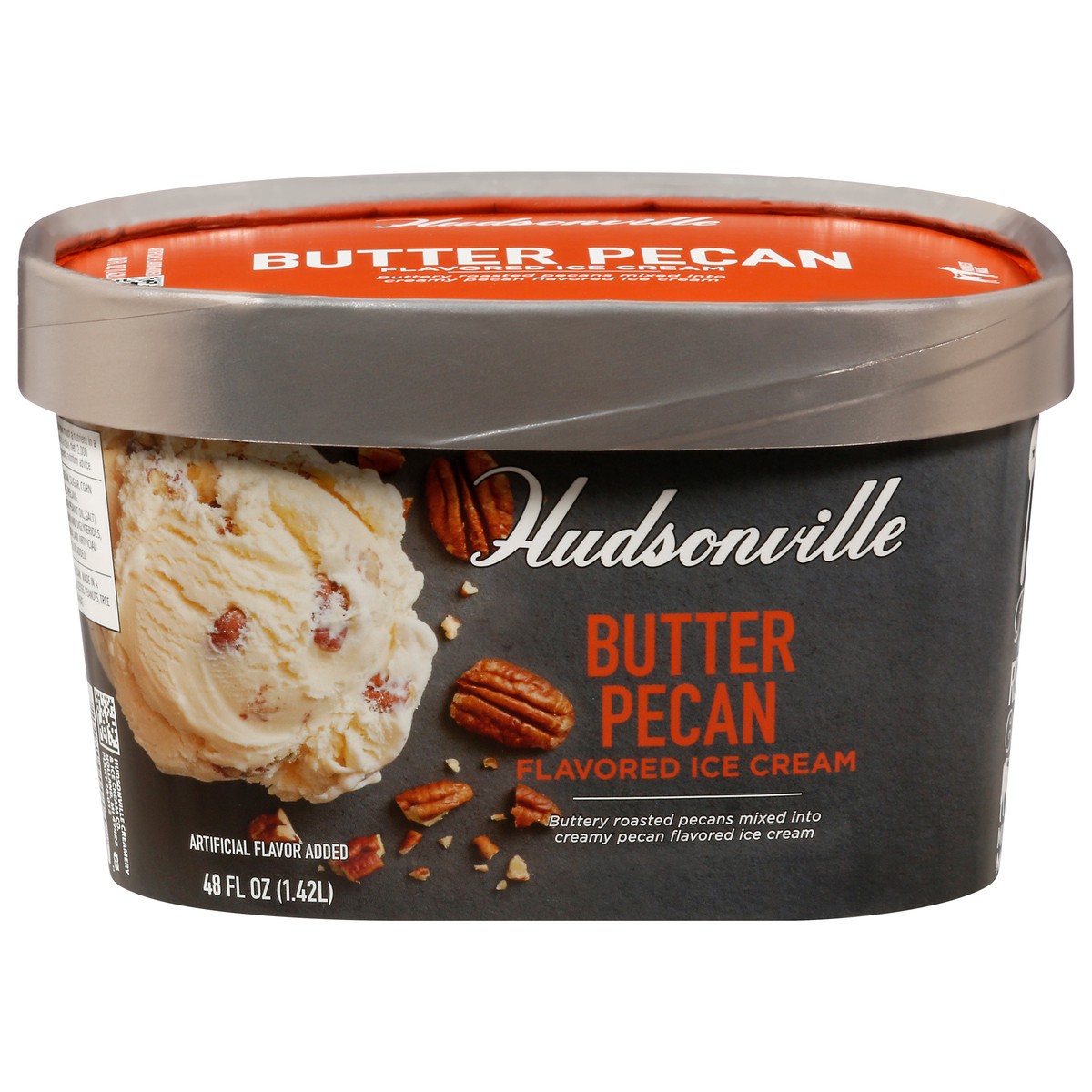 slide 1 of 21, Hudsonville Ice Cream Butter Pecan, 48 fl oz