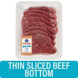 Kroger Mercado Thin Sliced Beef Bottom Round Steak