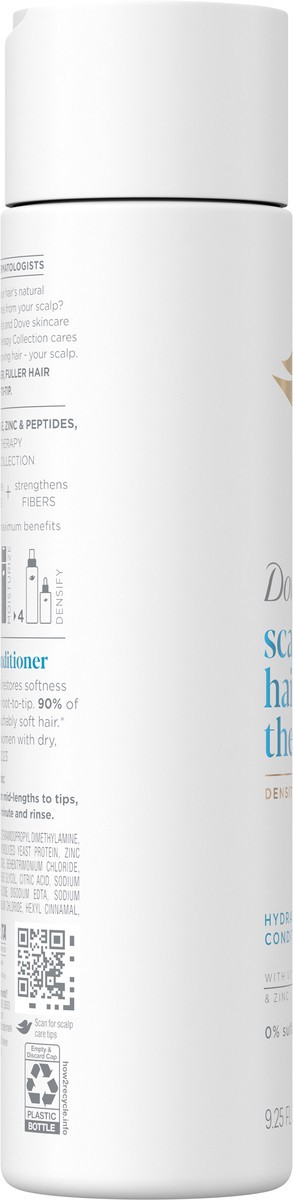 slide 3 of 13, Dove Density Boost Hydrating Conditioner Scalp + Hair Therapy 9.25 Oz, 9.25 oz