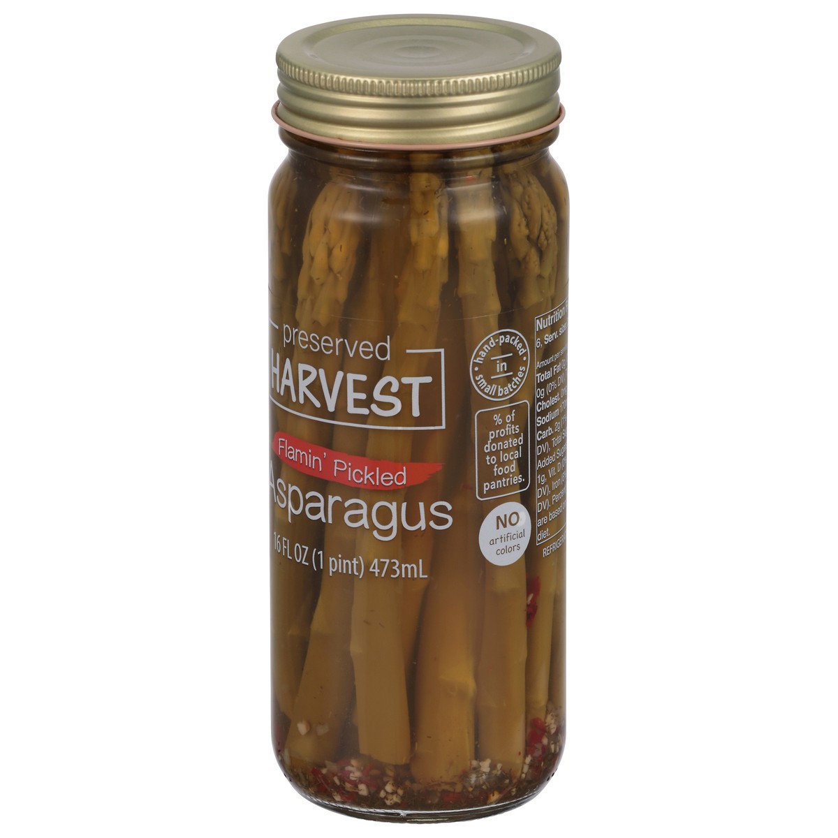slide 9 of 14, Preserved Harvest Pres Harv Zesty Asparagus, 16 oz
