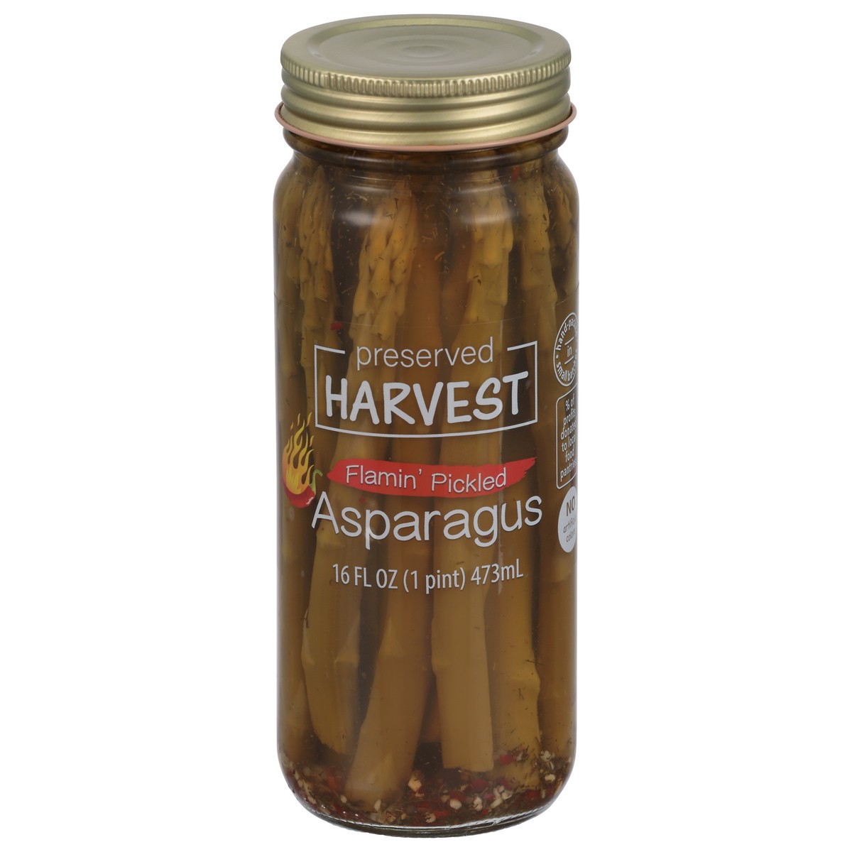 slide 6 of 14, Preserved Harvest Pres Harv Zesty Asparagus, 16 oz
