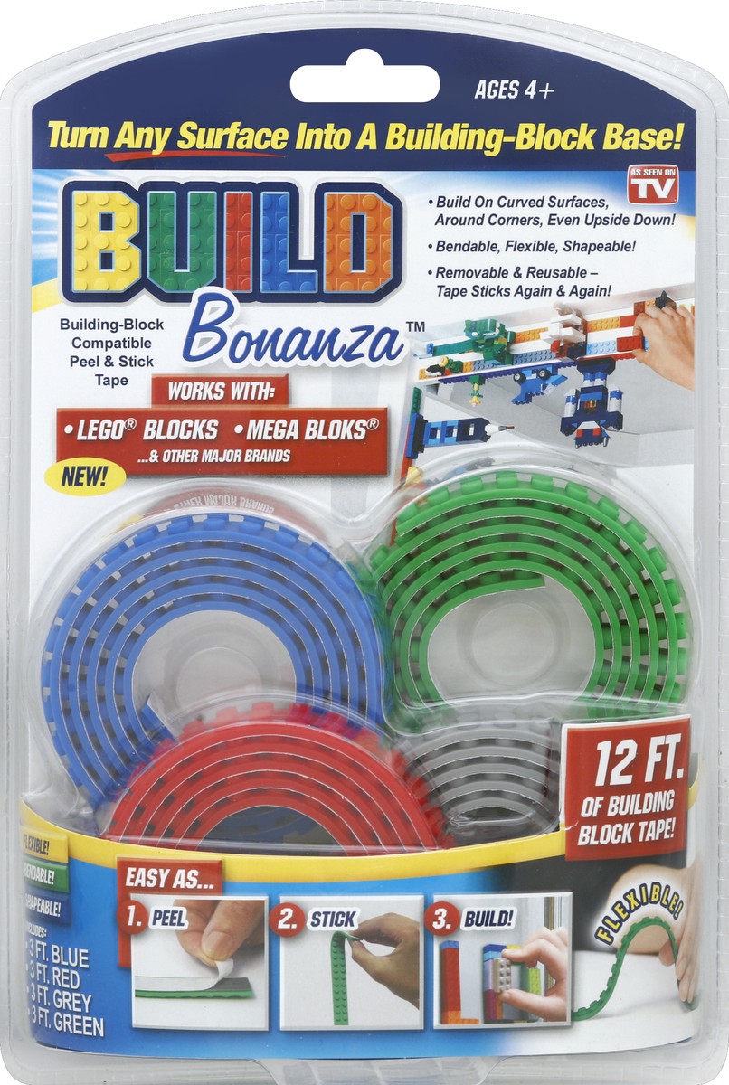 slide 1 of 3, Hartz Bonanza Building Block Tape 1 ea, 12 ft