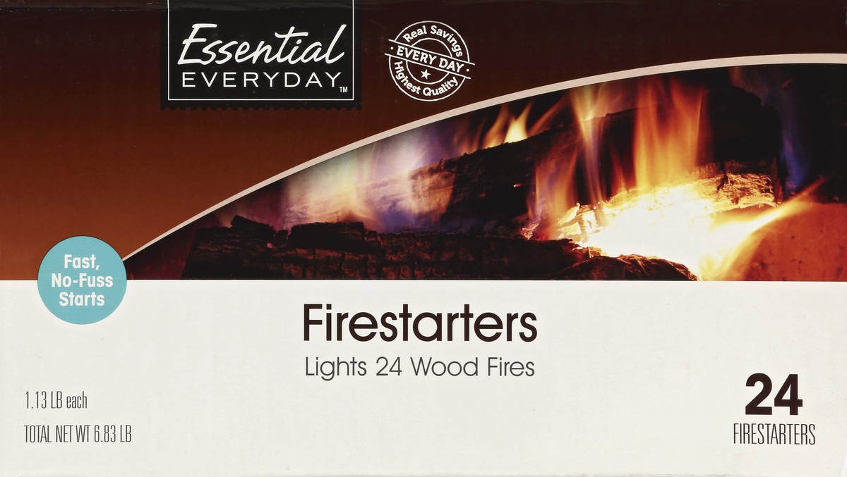 slide 3 of 6, Essential Everyday Fire Starters Case, 24 ct