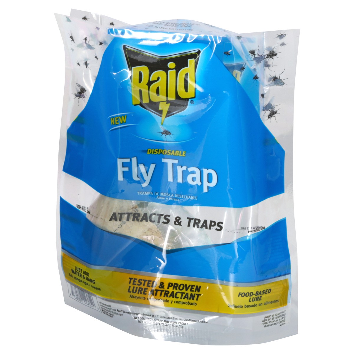 slide 3 of 11, Raid Attracts & Traps Fly Trap 0.7 oz, 0.7 oz