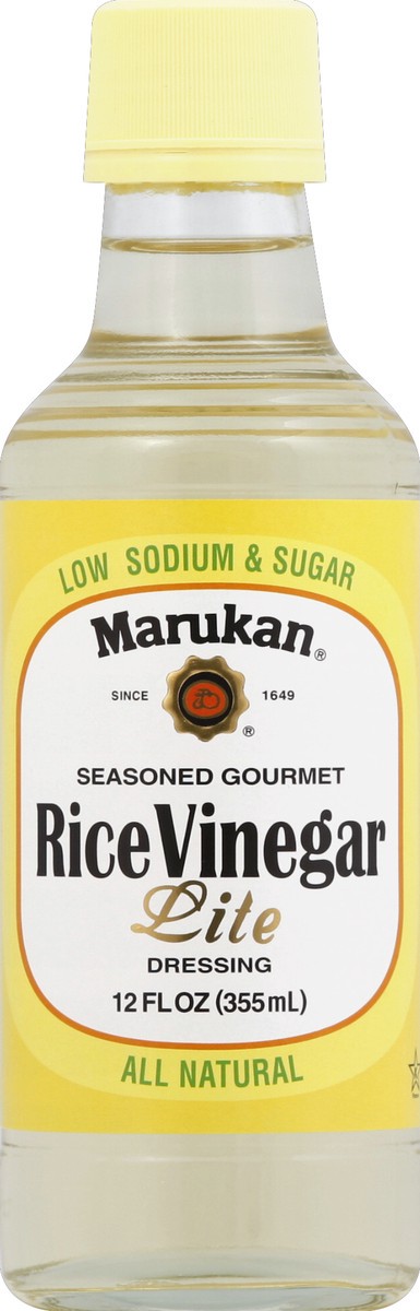 slide 1 of 2, Marukan Rice Vinegar Lite Seasoned Gourmet, 12 fl oz