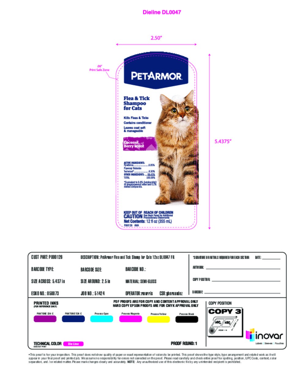 slide 2 of 7, PetArmor F&T Shampoo Cat 12OZ, 12 fl oz